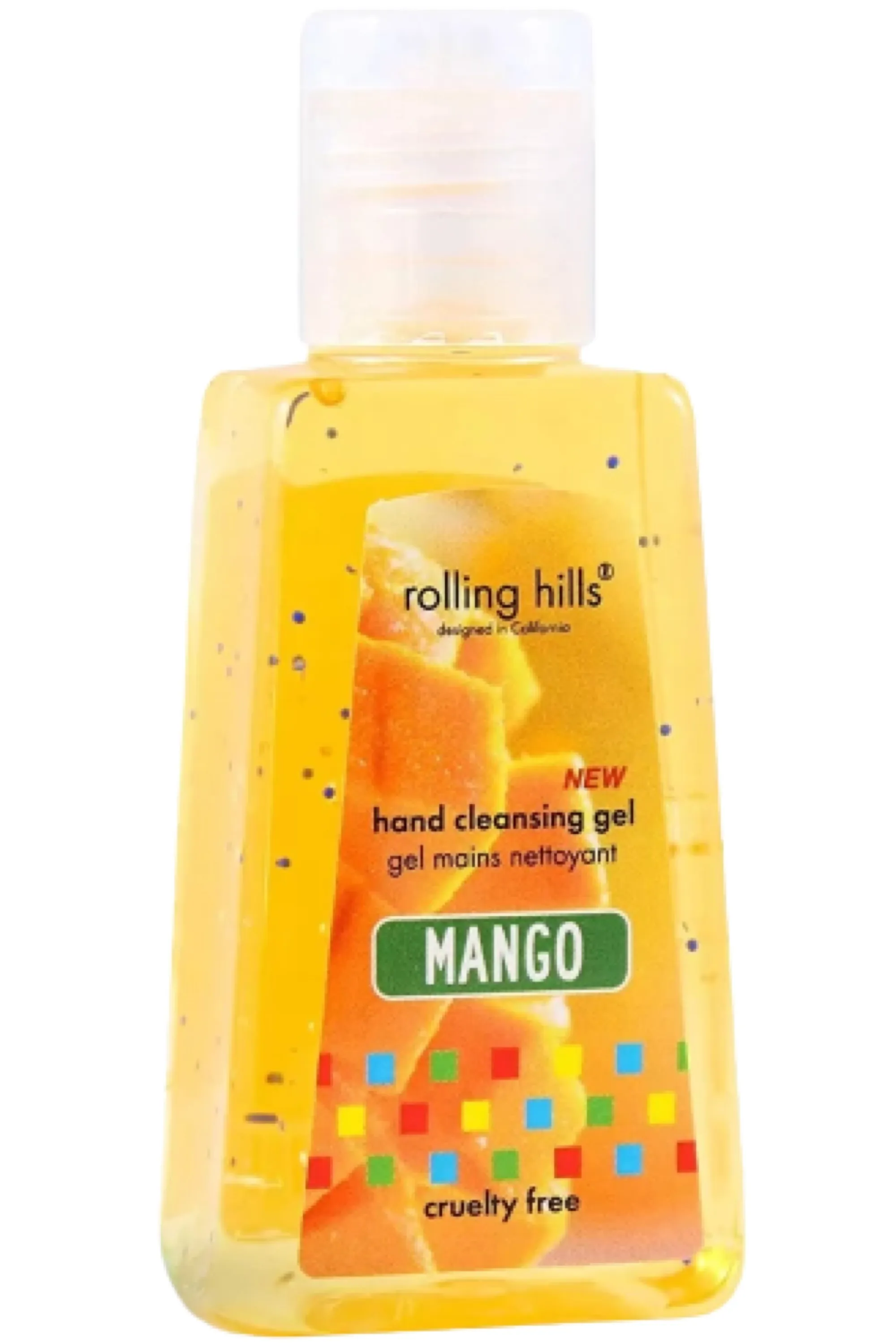 Rolling Hills Gel mains nettoyant parfum mangue-30 ml