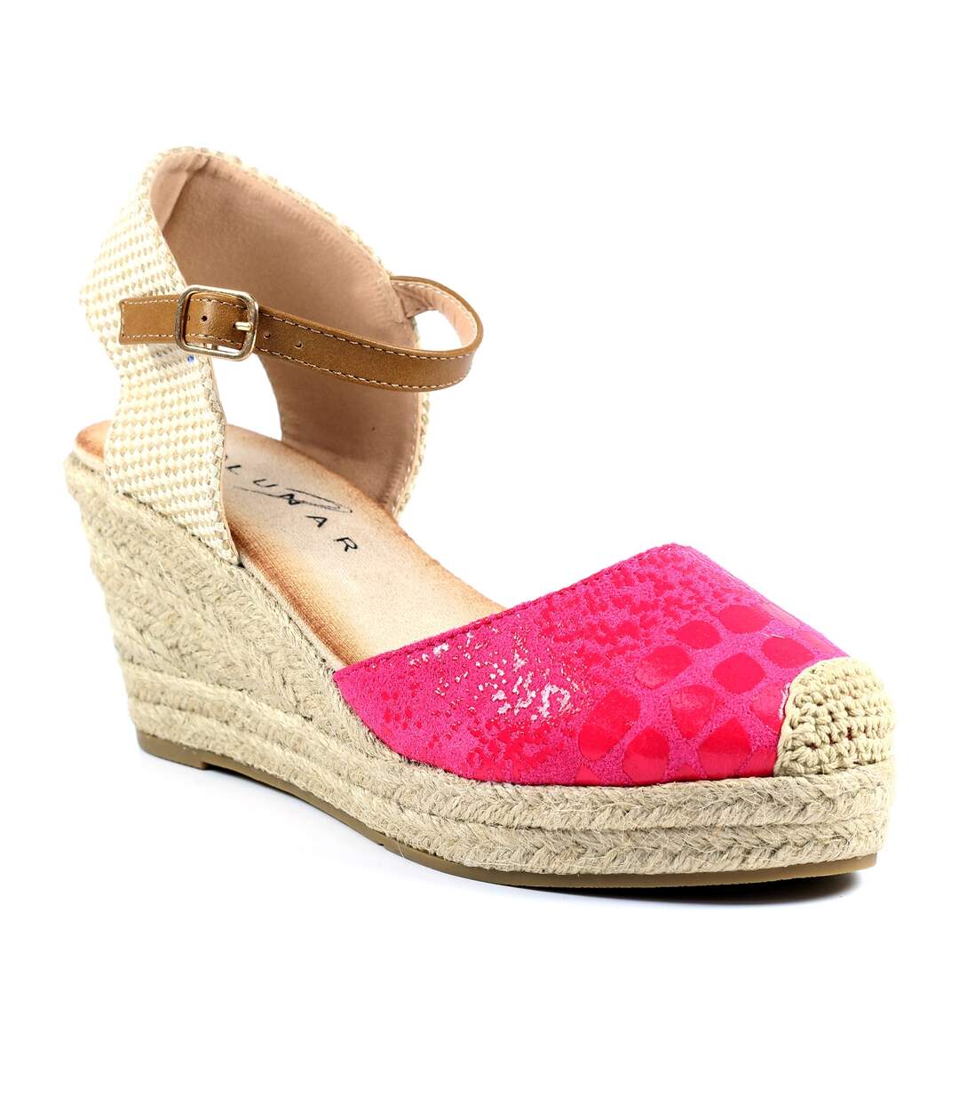 Lunar - Chaussures à talon compensé CRASTER - Femme (Rose) - UTGS487