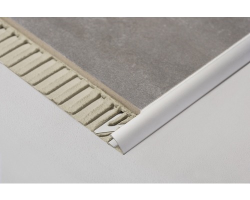 Dural Duratrans aluminium traptredeprofiel, 100 cm lang, 11 mm hoog