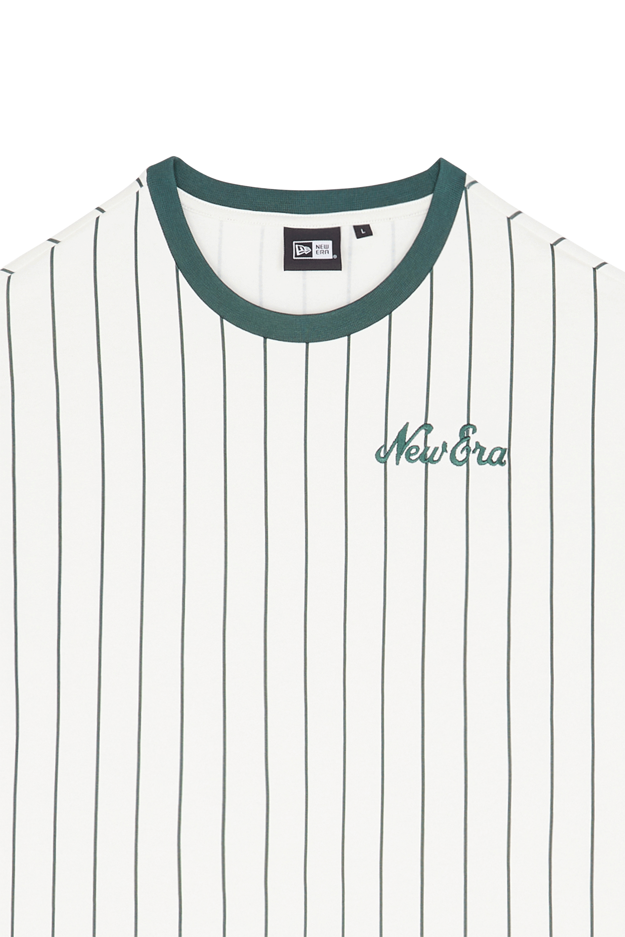 NEW ERA T-shirt  NE PINSTRIPE OS Blanc