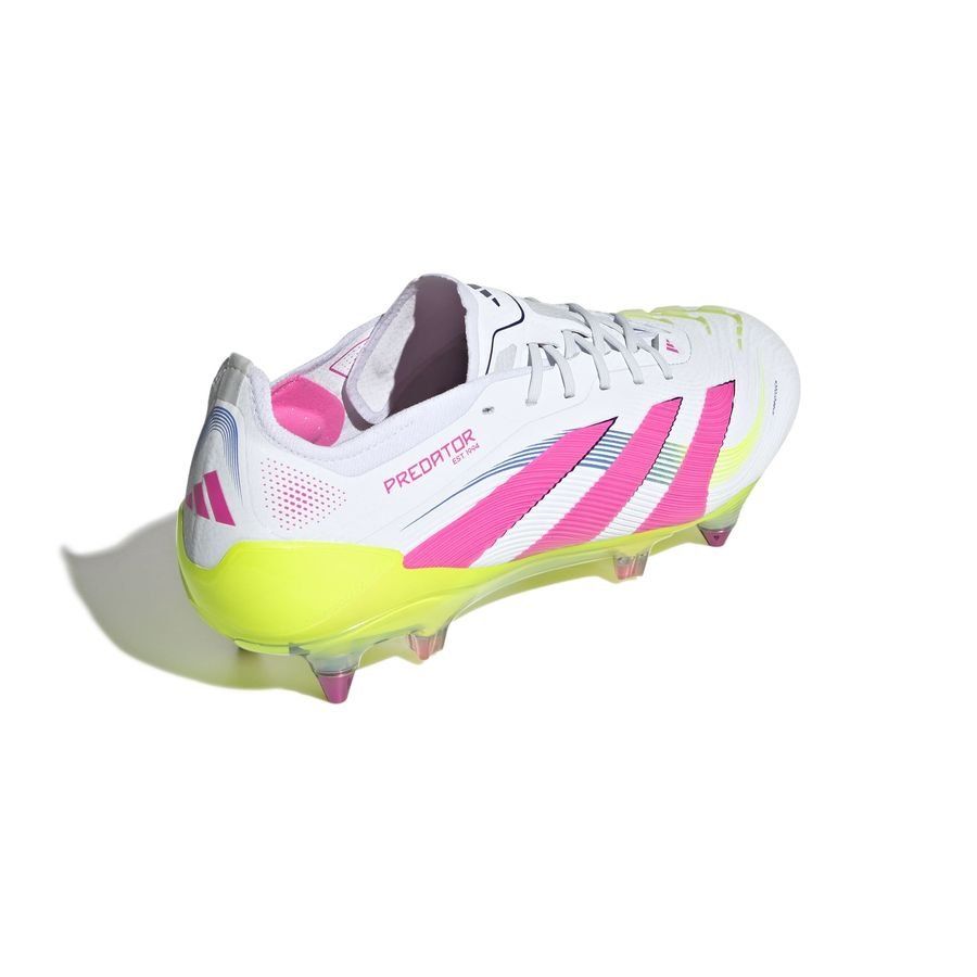 adidas Predator Elite SG Celestial Victory - Blanc/Lucid Pink/Lucid Lemon