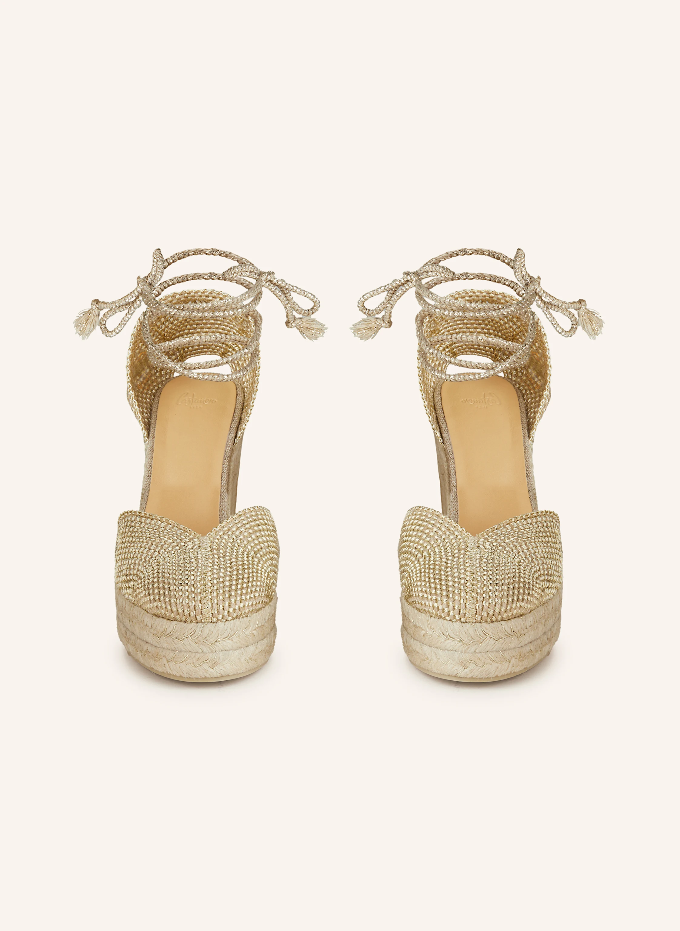 Castaner Wedges CORA mit Glitzergarn