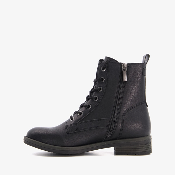 Tamaris dames veterboots zwart