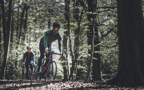 Rogelli Essential LS Cykeltrøje, Army Green