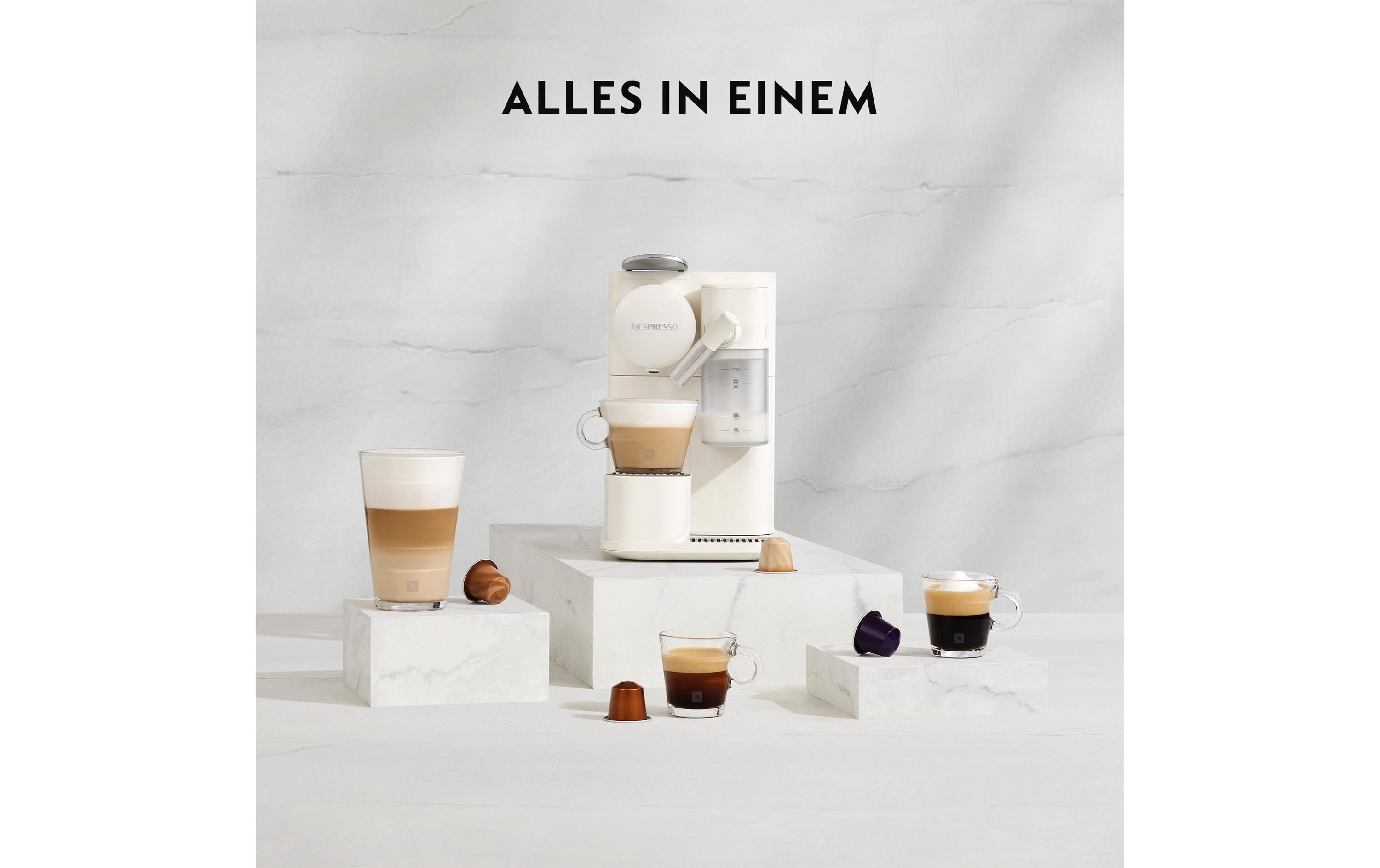 Kaffeemaschine Nespresso New Lattissima One EN510.B Schwarz<br>All-in-one Kapselmaschine der Original Line für Espresso, Lungo, Cappucino und Latte Macchiato