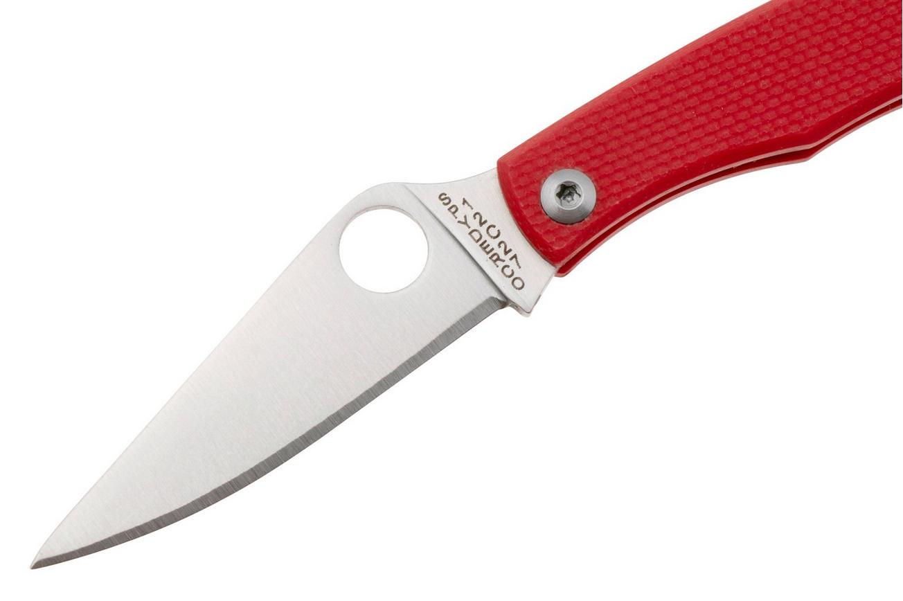 Spyderco Honeybee Red G10 C137GRDP sleutelhangerzakmes