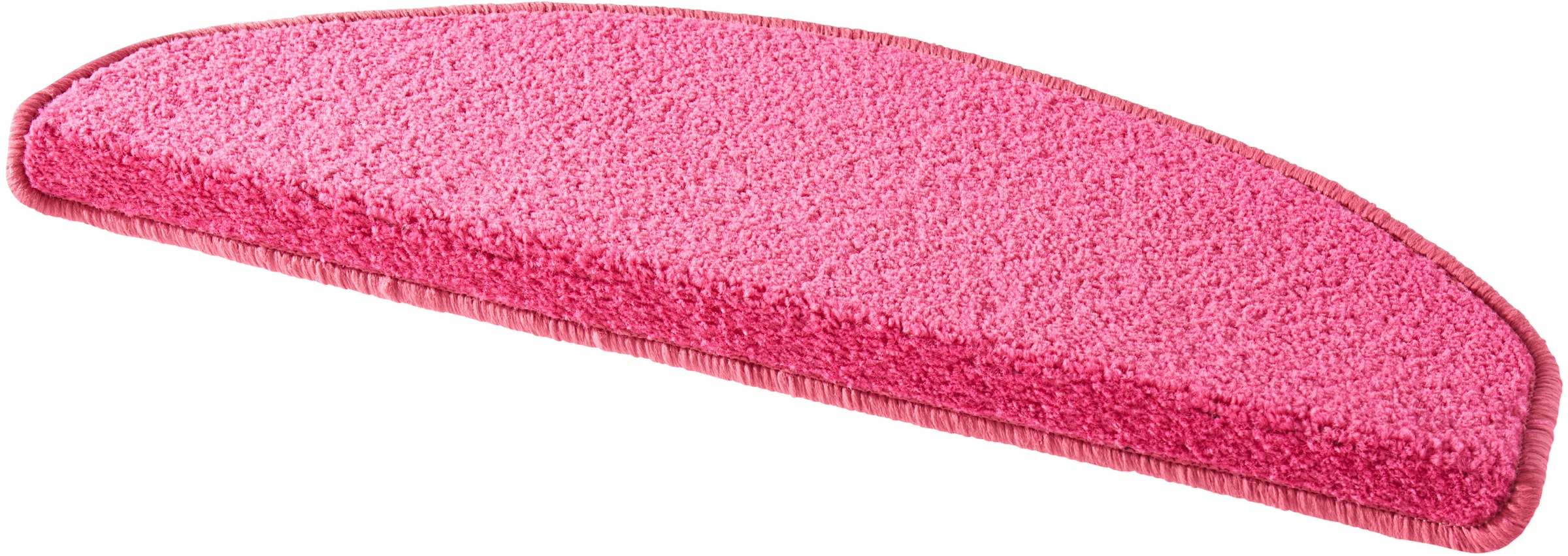 HANSE Home Stufenmatte »Fancy« halbrund 7 mm Höhe 15 Stück, Treppenmatten, Selbstklebend, Stufenteppich, Treppenstufen