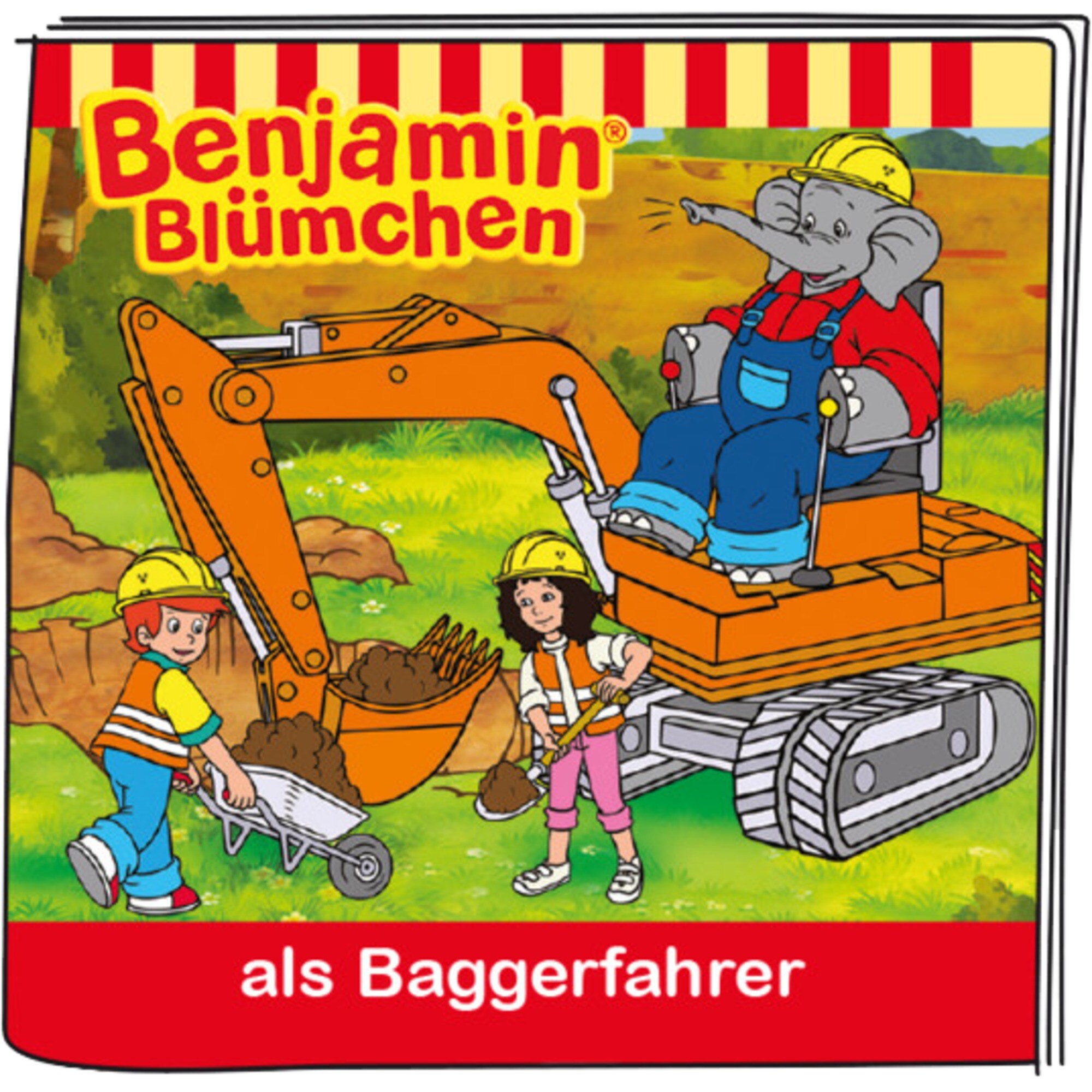 Tonies Spielfigur Benjamin als Baggerfahrer