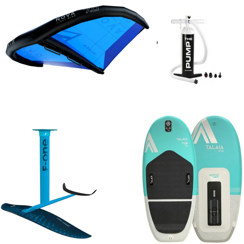 PACK DE WINGFOIL NORTH NOVA + TALAIA + FONE GRAVITY FCT