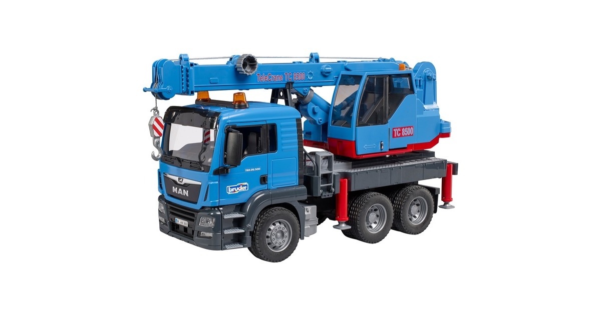 bruderMAN TGS kraanwagen TC 8500 Modelvoertuig  (03771)
