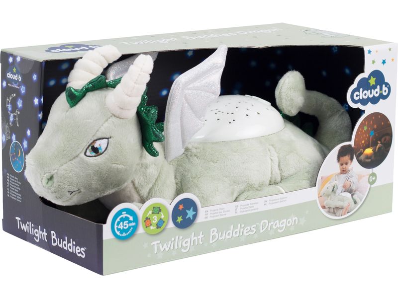 cloud b Projektor Twilight Buddies Drache Ultra-kuscheliger Freund für Kinder
