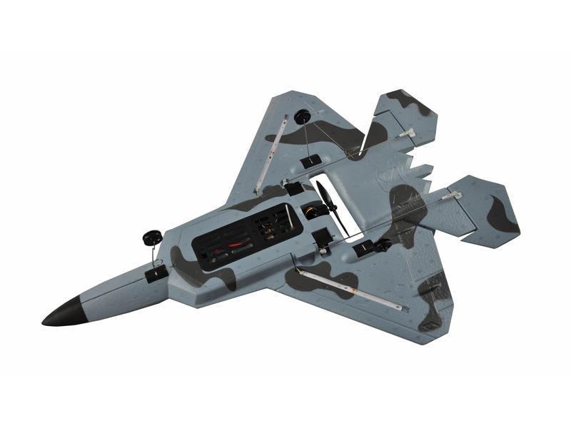 Amewi Jet F22 mit Gyro, Brushless RTF Kleiner F-22 Jet mit Brushlessmotor und Gyro