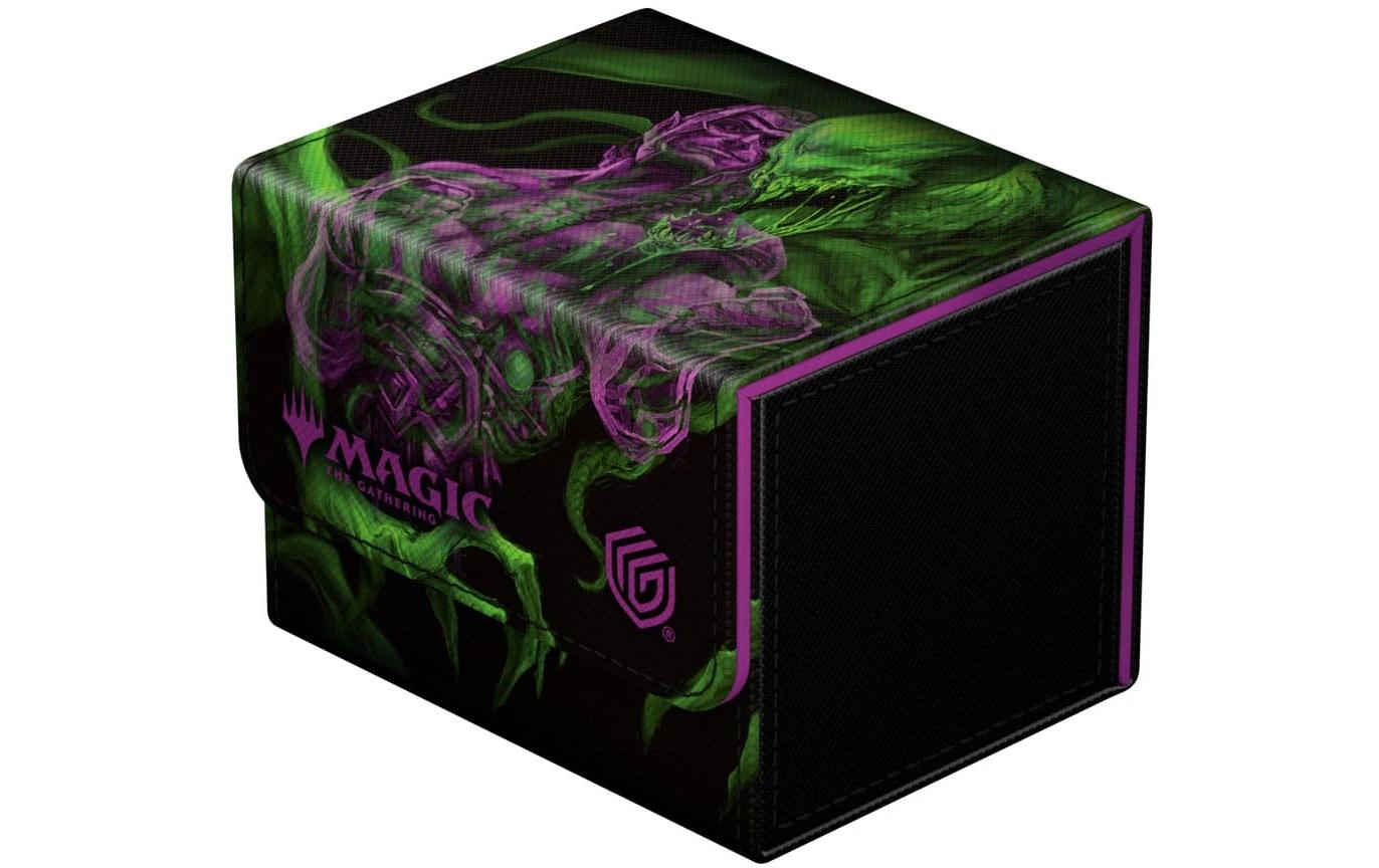 Kartenbox Sidewinder 100+ Xenoskin Duskmourn TyvarZur Aufbewahrung von Sammelkarten in Standardgrösse