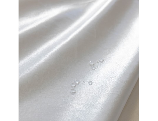 SOMEO - Protège matelas molleton coton bio bonnet 27 cm blanc 140x2...