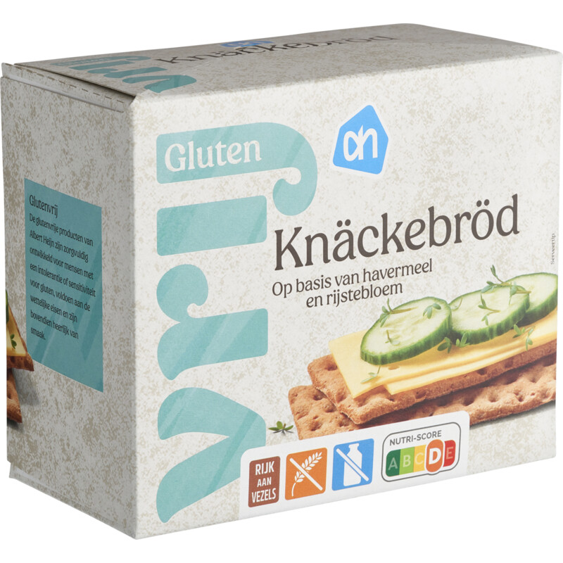 AH Glutenvrij Vezelrijk knäckebröd