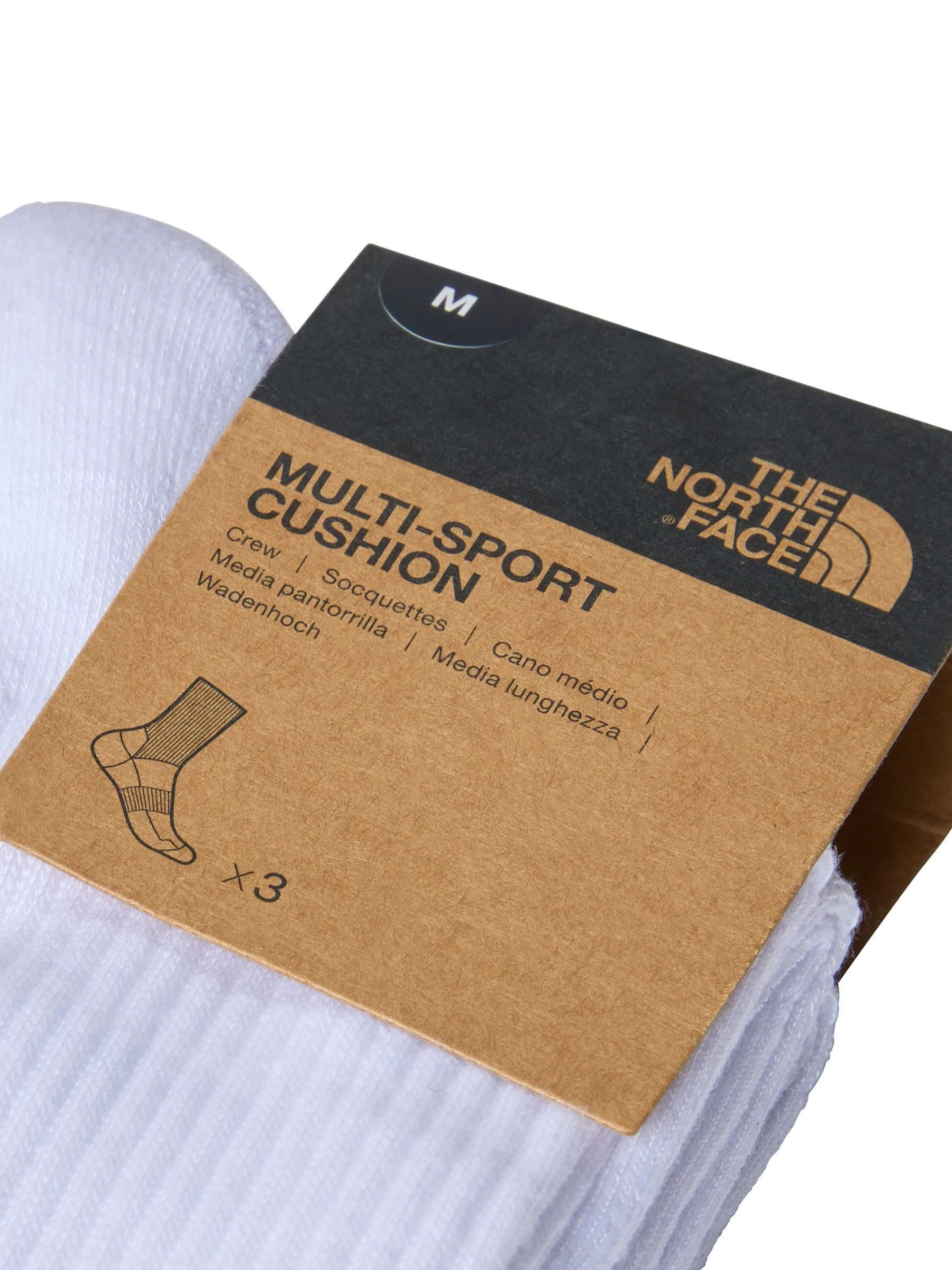 Wit - The North Face - 3 Paar sokken