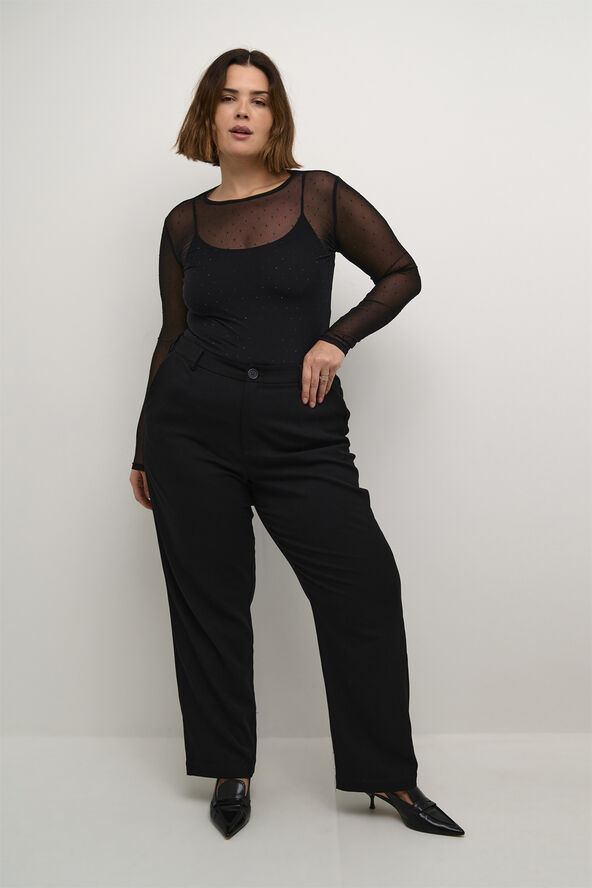 Kaffe Curve KClorinda T-Shirt Black deep