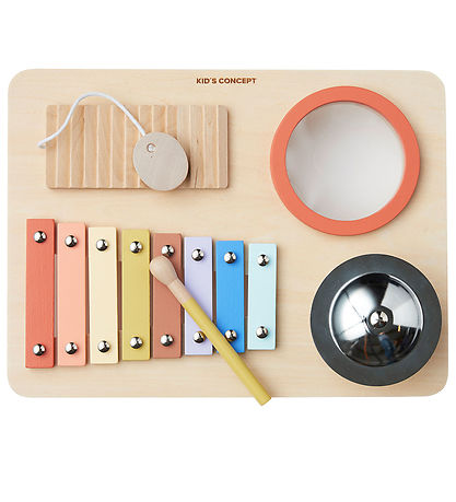 Kids Concept Musik-Tisch - Holz - 4 Instrumente
