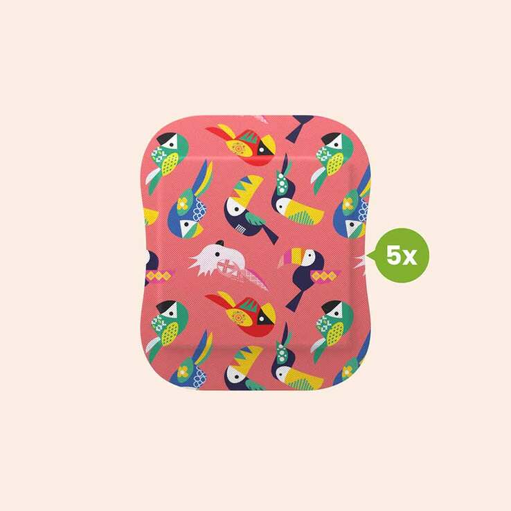 Wild Stripes Kids sensitive Jungle Vibe Pflaster, 20 St