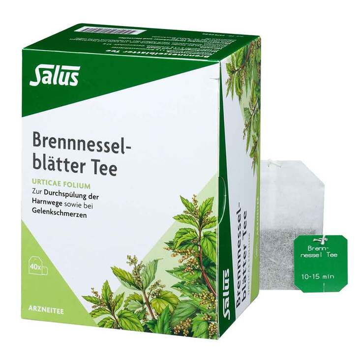 Brennnesselblätter Tee Urticae folium Salus Filterbeutel, 40 St