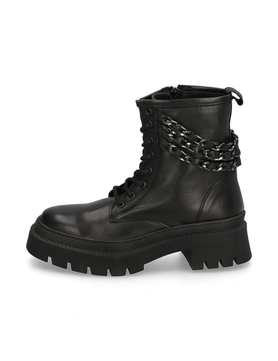 Glattleder Schnürboot