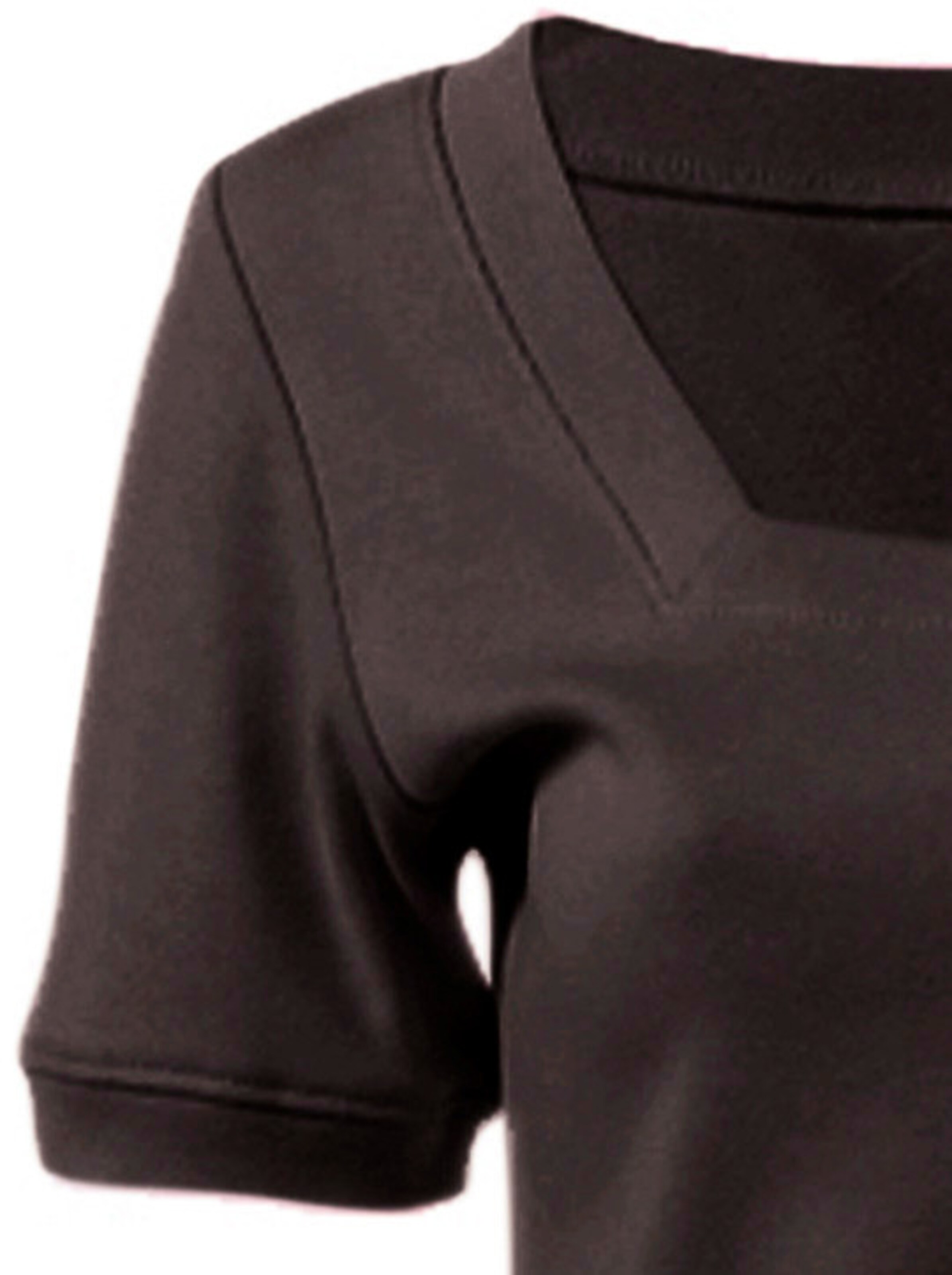 heine Carré-Shirt in schokobraun