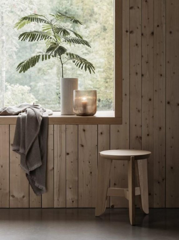 Blomus Ven waxinelichthouder large coffee