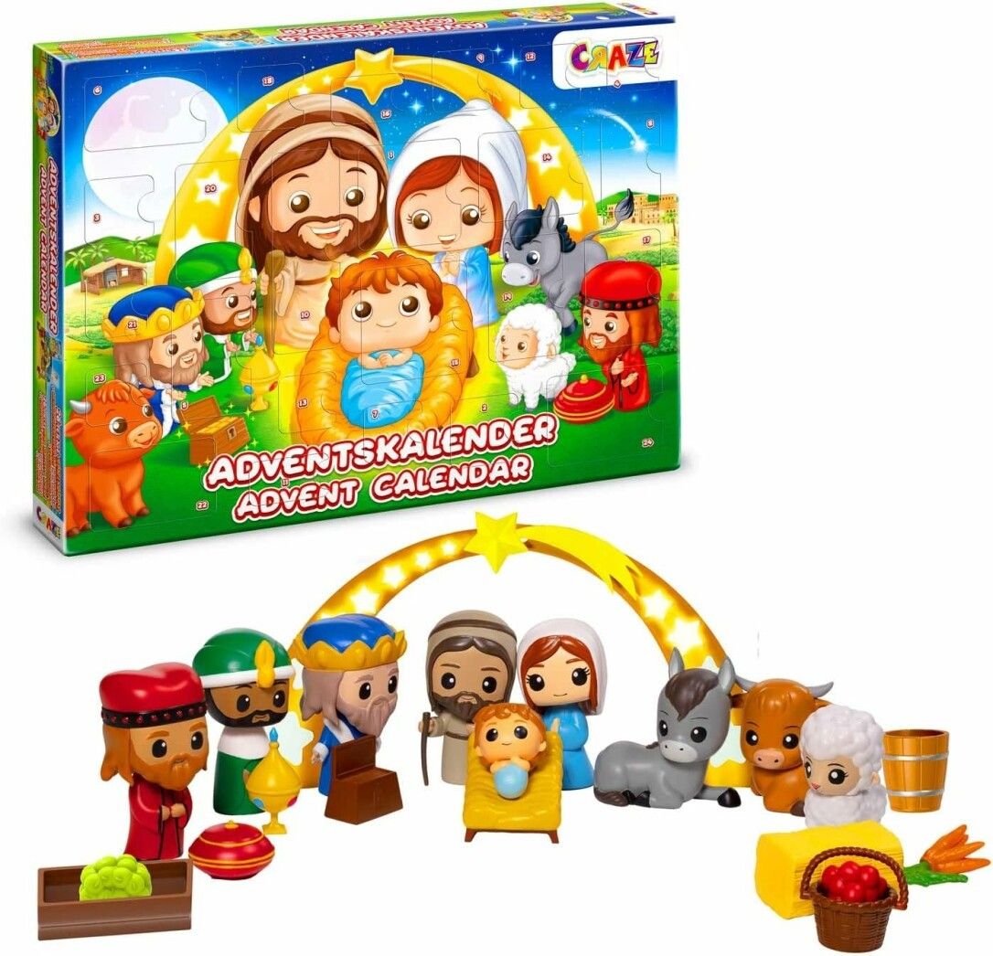 CRAZE Adventskalender Krippenspiel