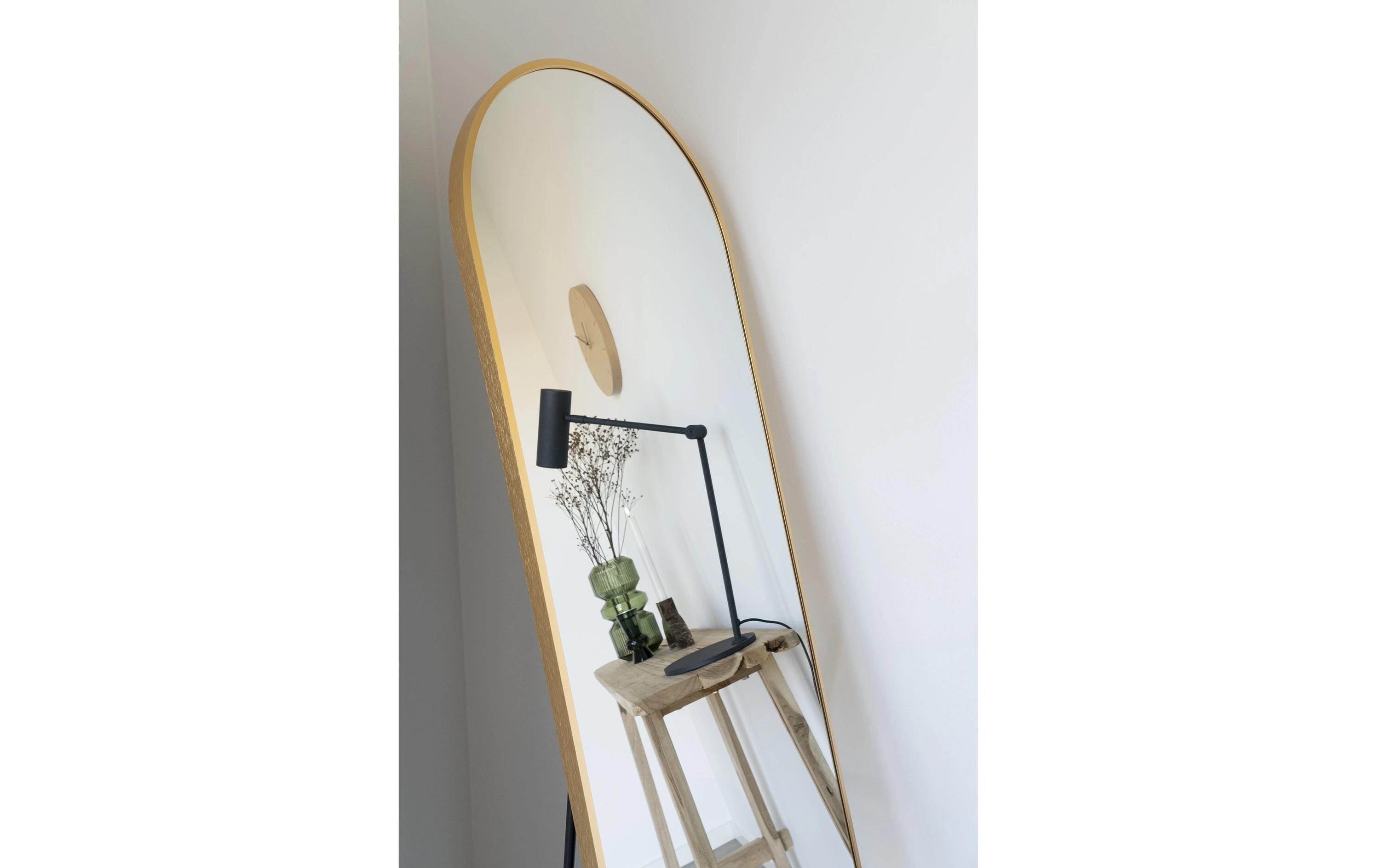 Spiegel Madrid 40 x 150 cm, Gold<br>Standspiegel