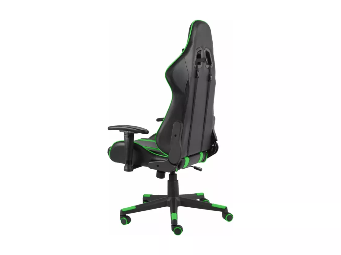Chaise de jeu pivotante Vert PVC