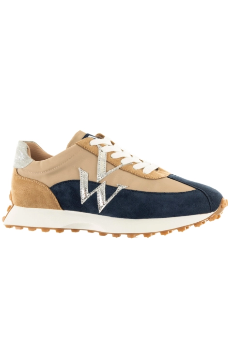 Baskets basses vanessa wu hanae beige