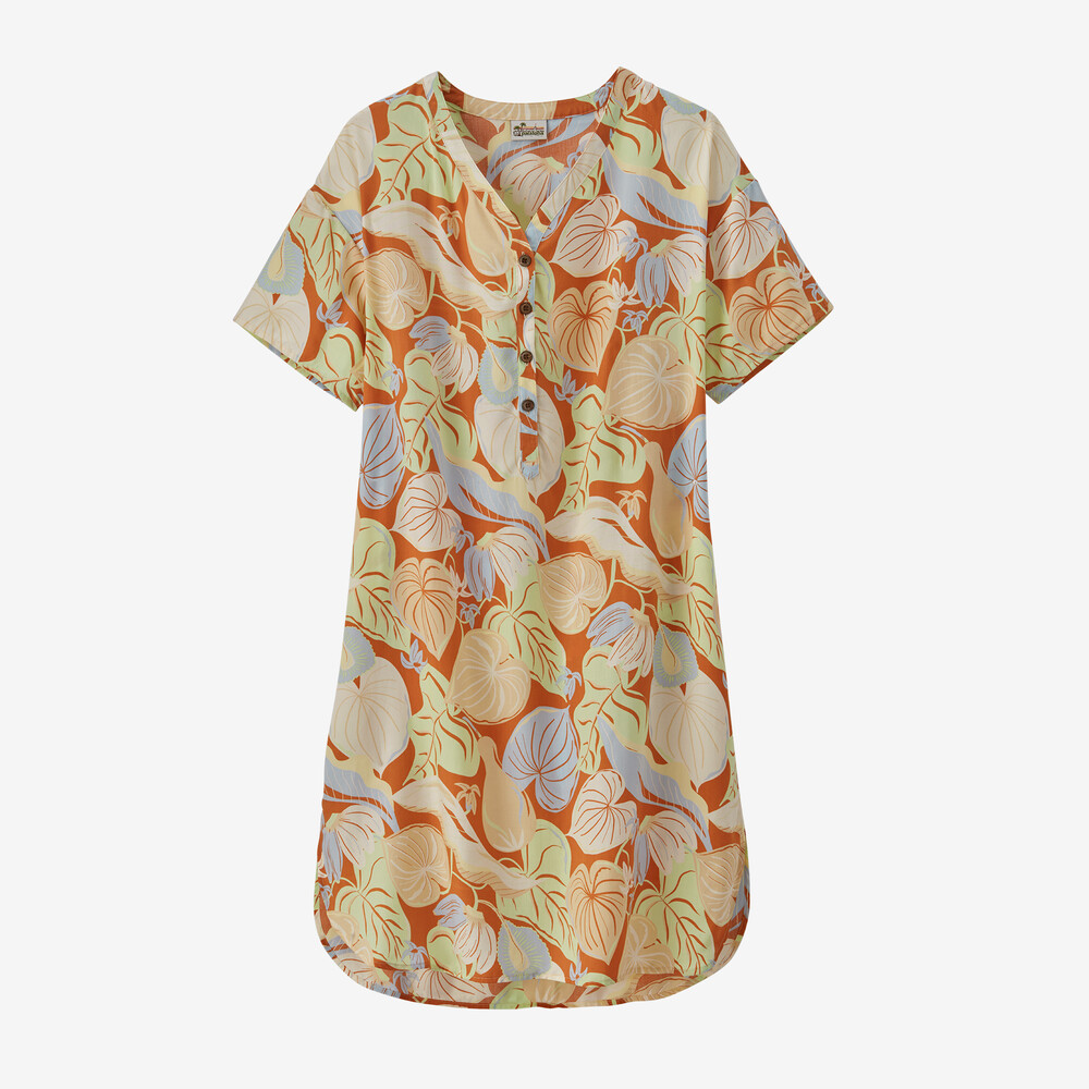 Kurzärmeliges Pataloha-Kleid für Damen