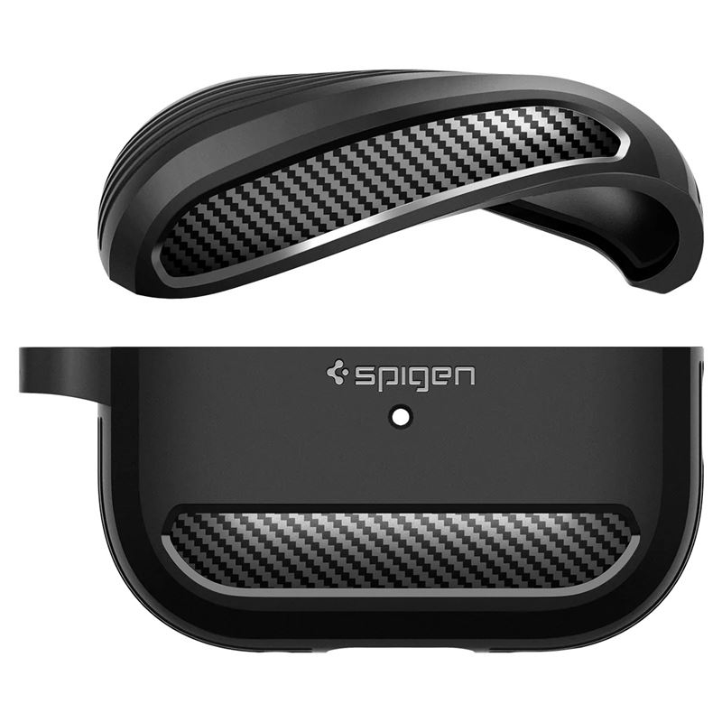 AirPods Pro 2 / AirPods Pro Rugged Armor Case Hülle (ACS05482) - Schwarz