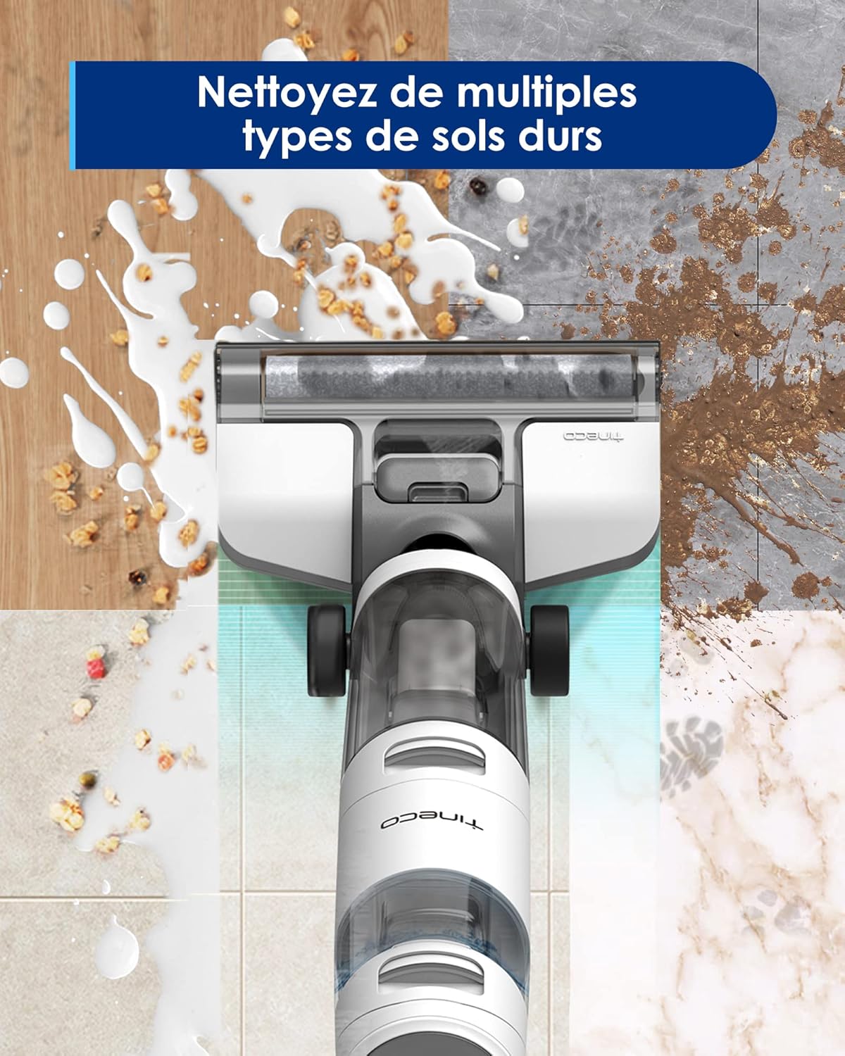 Aspirateur à vadrouille humide et sèche Tineco iFloor 3 Breeze Plus