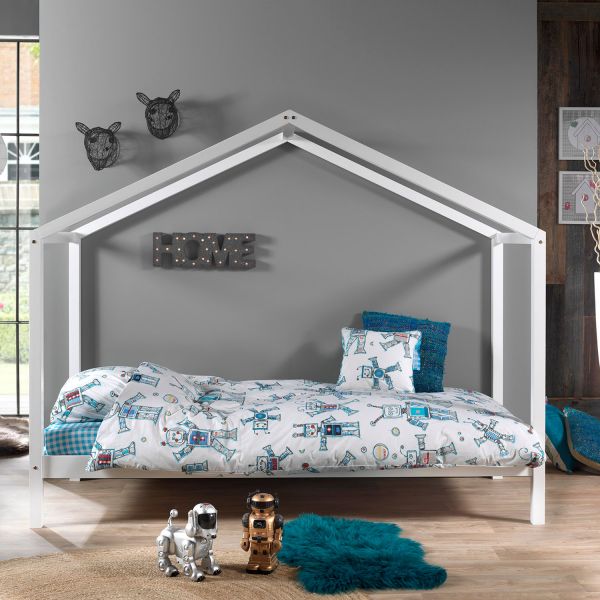 Vipack Dallas Huisbed Zonder Hekje Naturel 90 x 200 cm