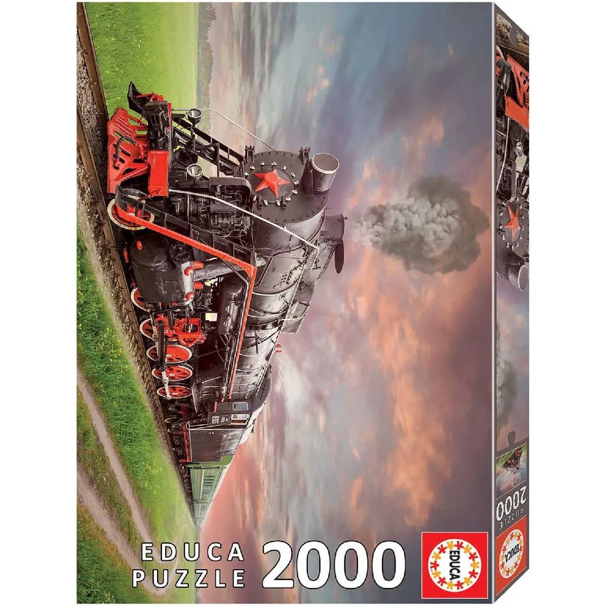 Educa Borras EDUCA - Locomotive à Vapeur 2000 pièces