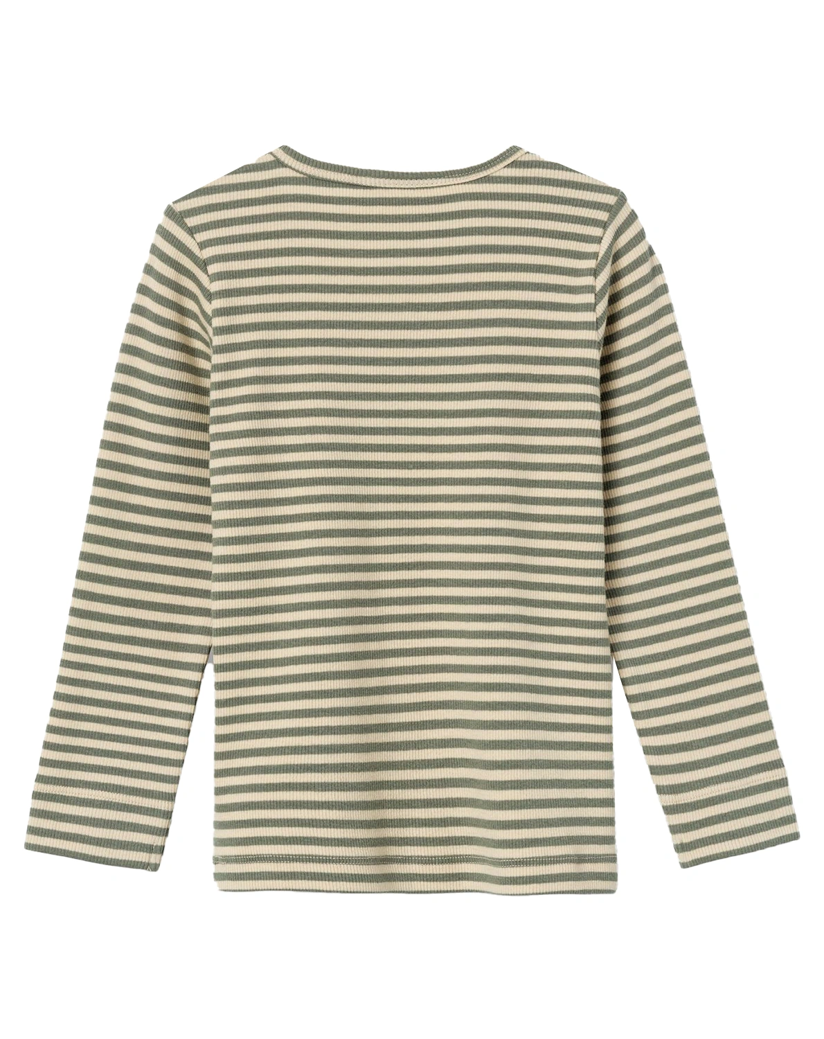 Langarmshirt NMMGAGO STRIPES in fog grey