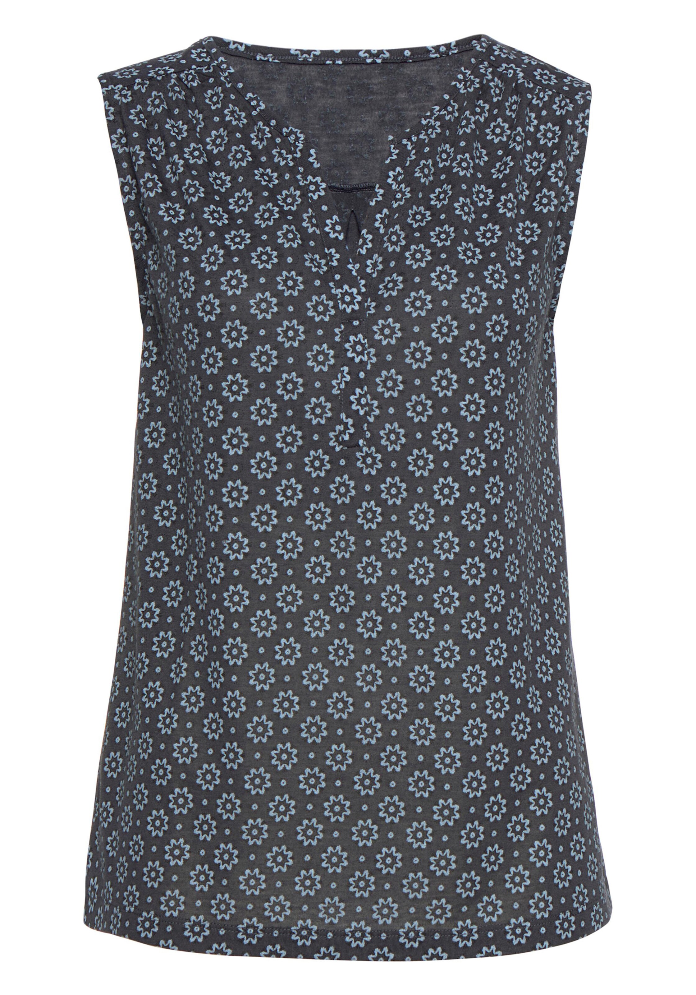 LASCANA Shirttop in grün, blau