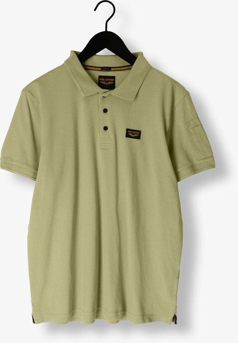 PME LEGEND groene pme legend polo short sleeve polo trackway