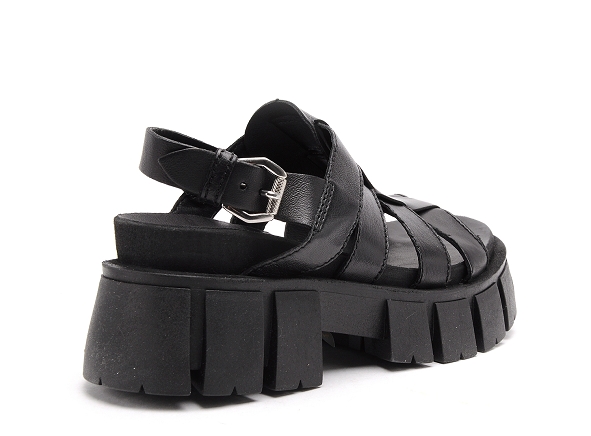 Mjus nu pieds plats femme p57004 noir