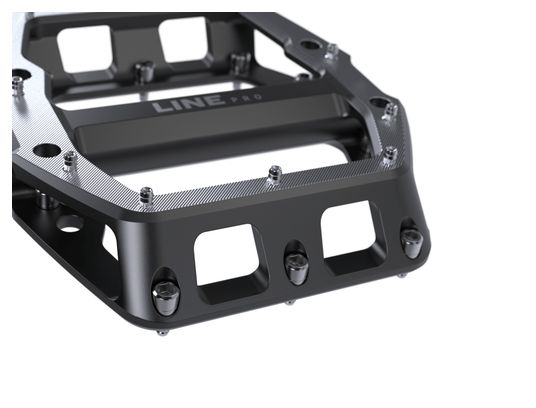 Paire de Pédales Plates Trek Line Pro Noir