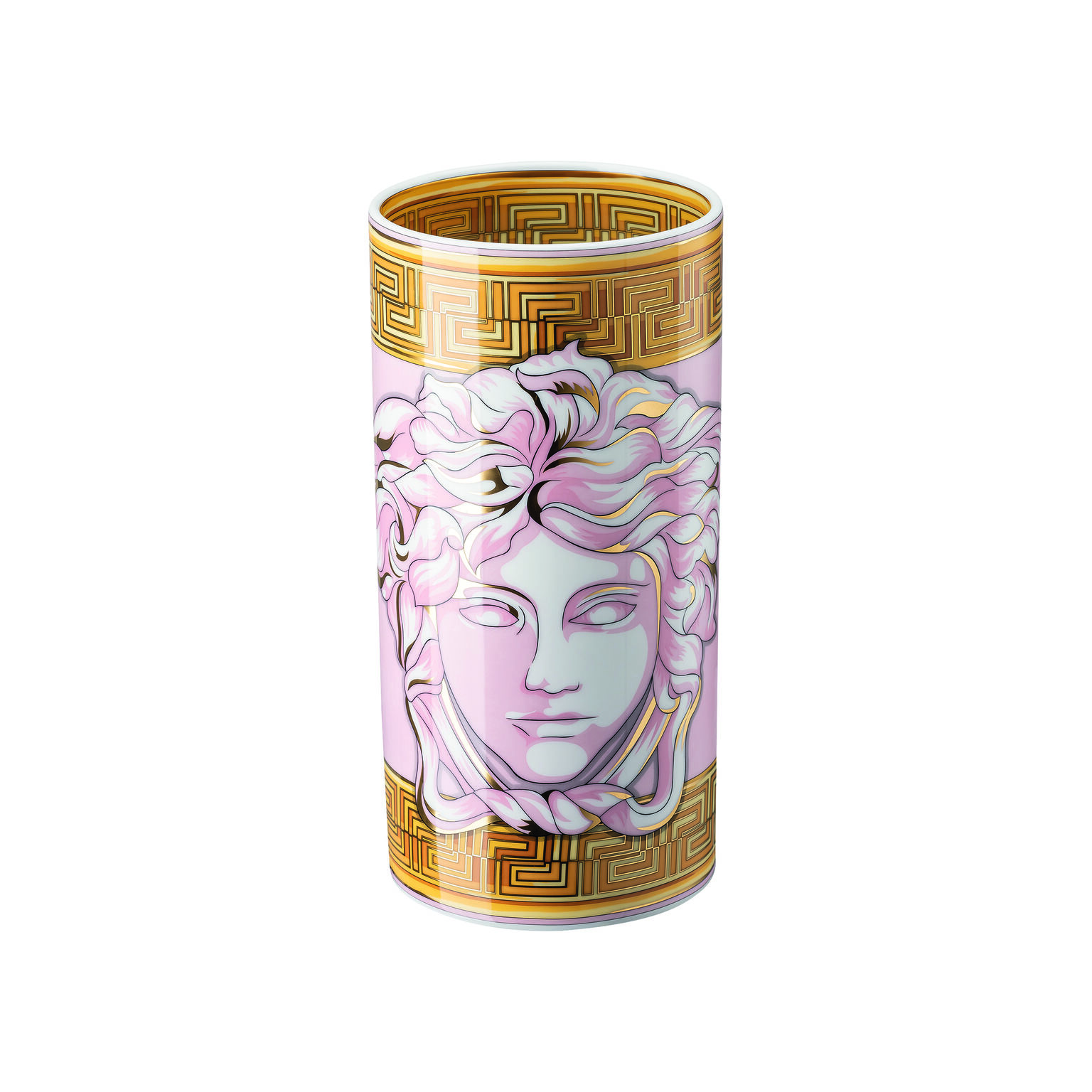 Medusa Amplified Pink Coin Vase 24 cm