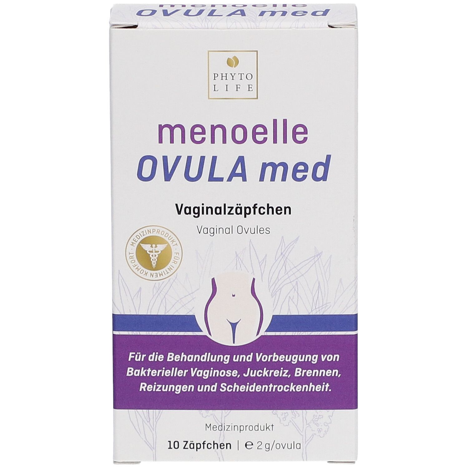 menoelle® OVULA med Vaginalzäfchen