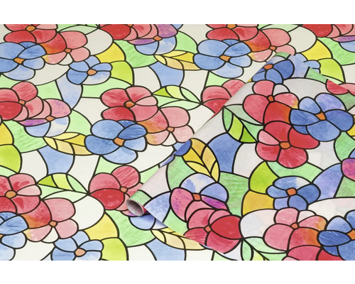 dc-fix® zelfklevende glasdecoratiefolie Lisboa rood 45x200 cm