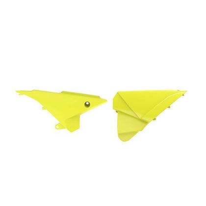 Caches de boite à air Polisport COULEUR JAUNE FLUO