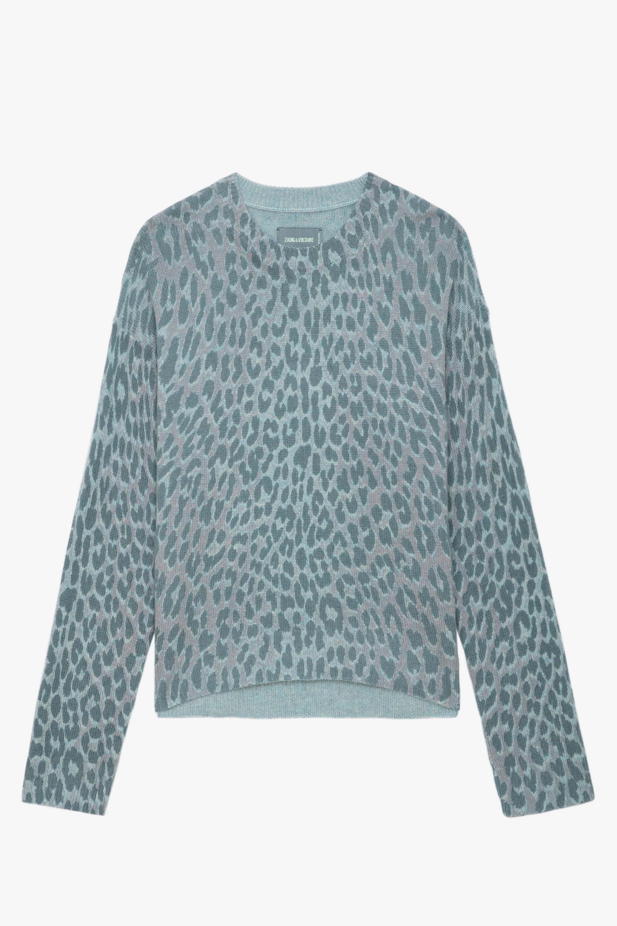 Pull Markus Léopard Cachemire
