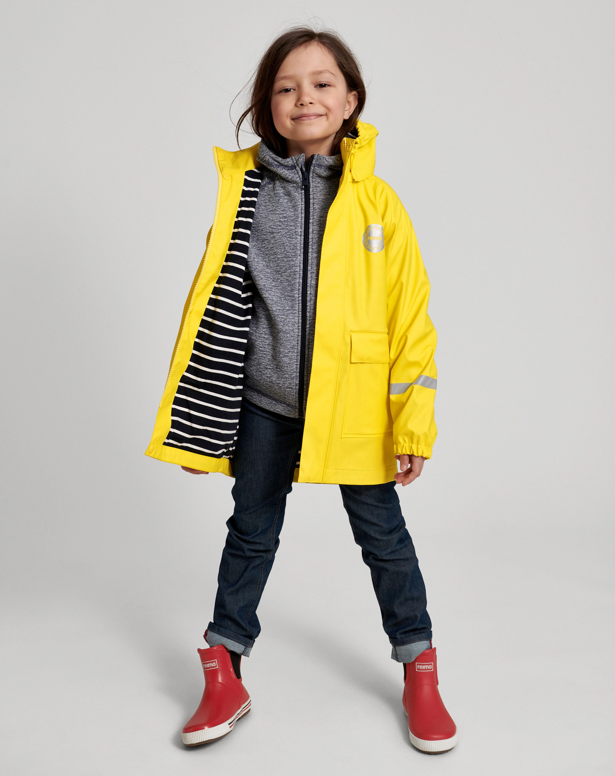 Regenjacke PISAROI in yellow