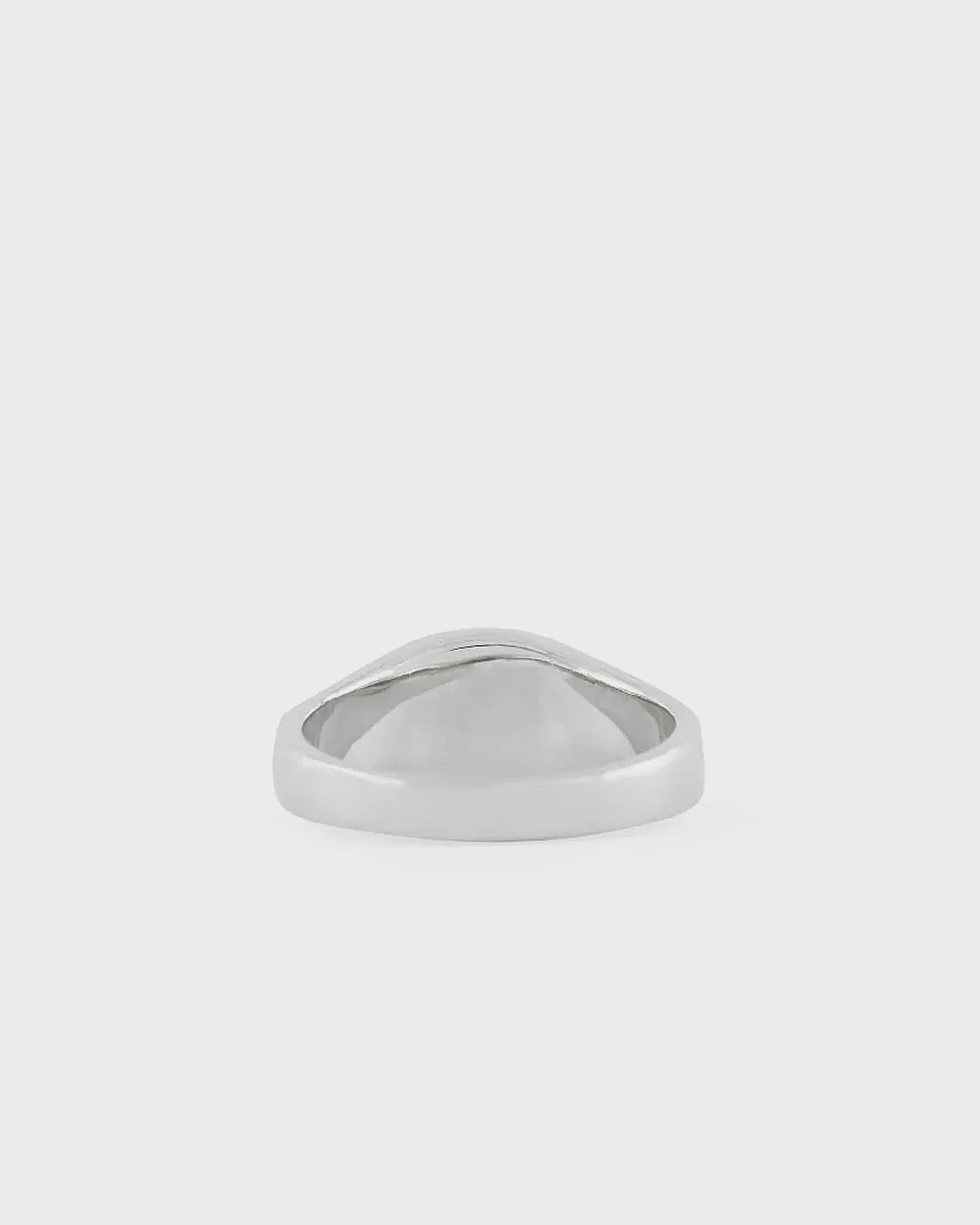 Serge DeNimes Silver Signet Ring