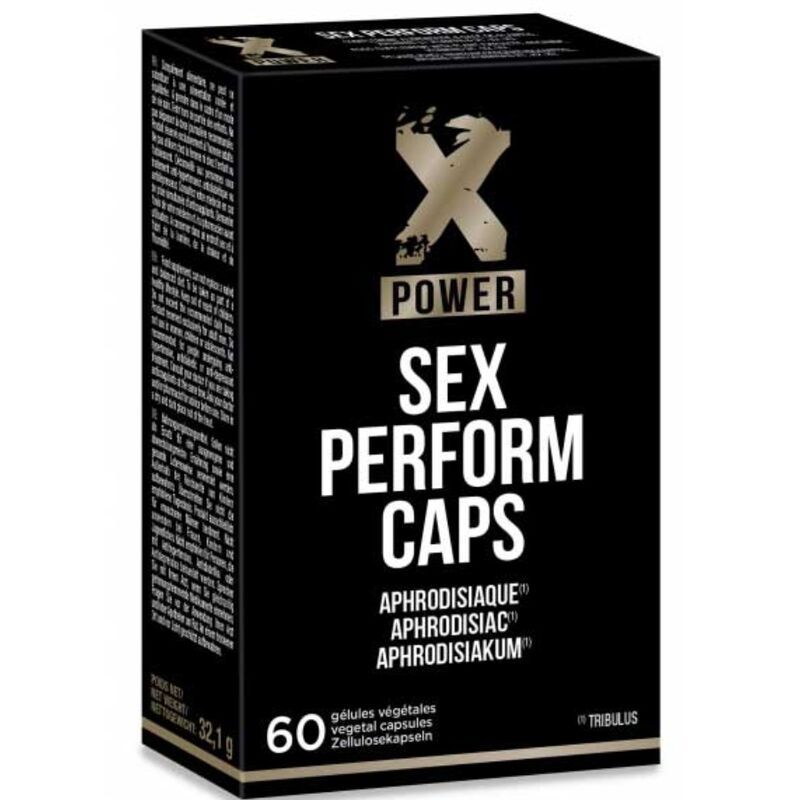 Xpower Sex Perform Kapseln | Libidosteigernd für Männer | mit Tribulus, Ginseng und Maca