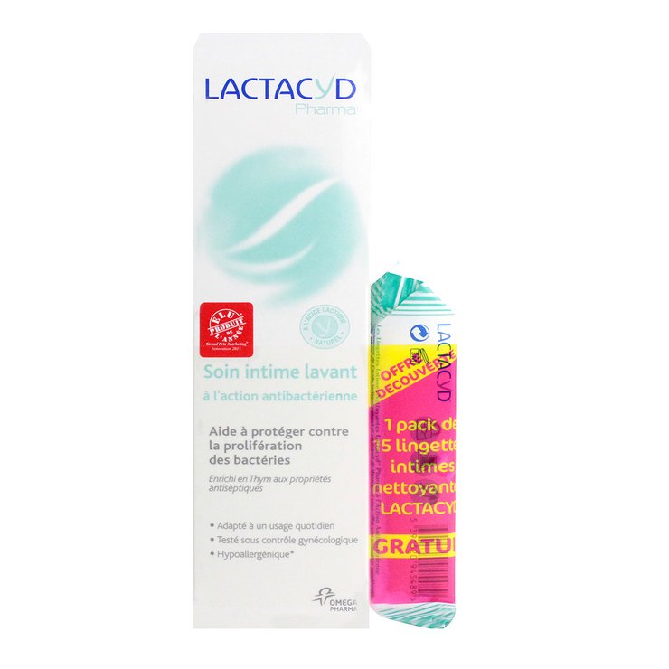 Soin intime antibactérien & pack lingettes